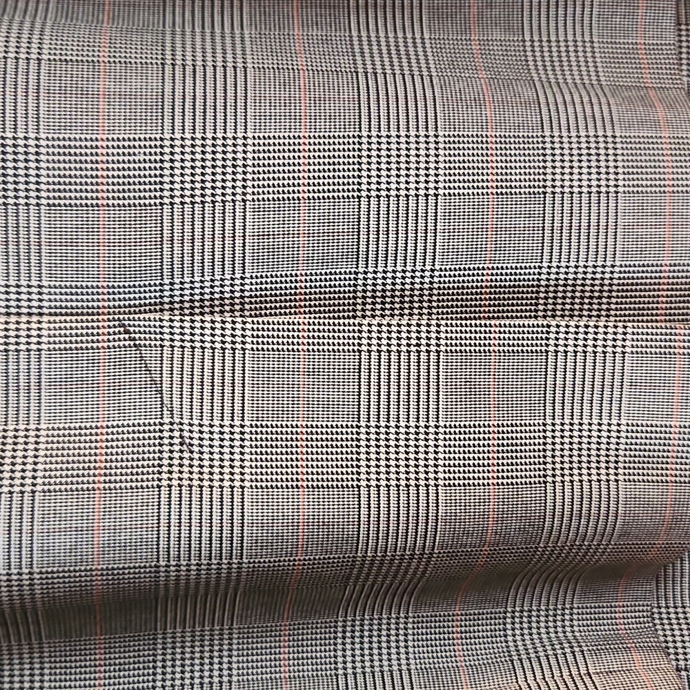 TALBOTS Houndstooth Bell Sleeves       Glen Plaid Sheath Dress Women's 16 Lined - Picture 6 of 7
